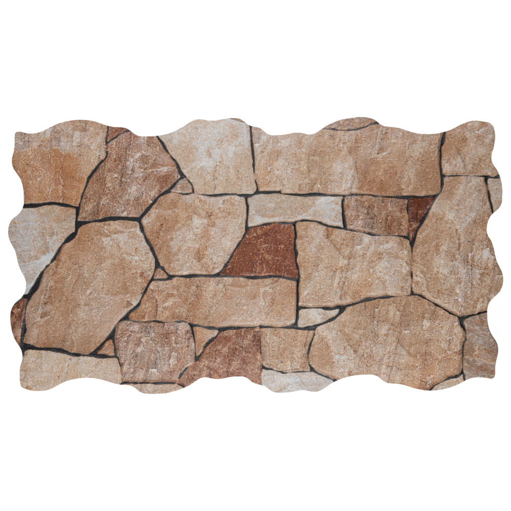 Andorra Ocre 10-3/8 in. x 18-3/4 in. Ceramic Wall Tile