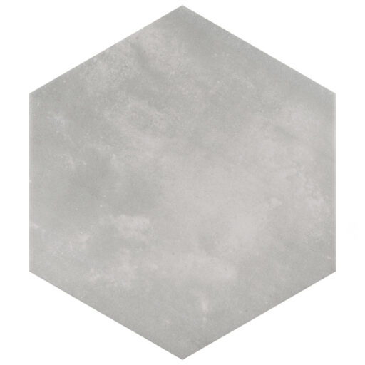 Horizon Hex Gris 7-3/4 in. x 9 in. Ceramic Floor and Wall Tile