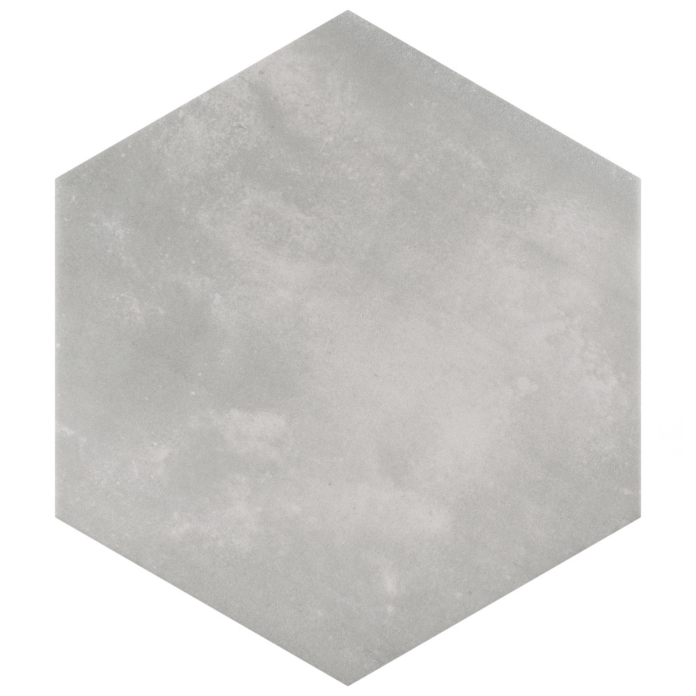 Horizon Hex Gris 7-3/4 in. x 9 in. Ceramic Floor and Wall Tile