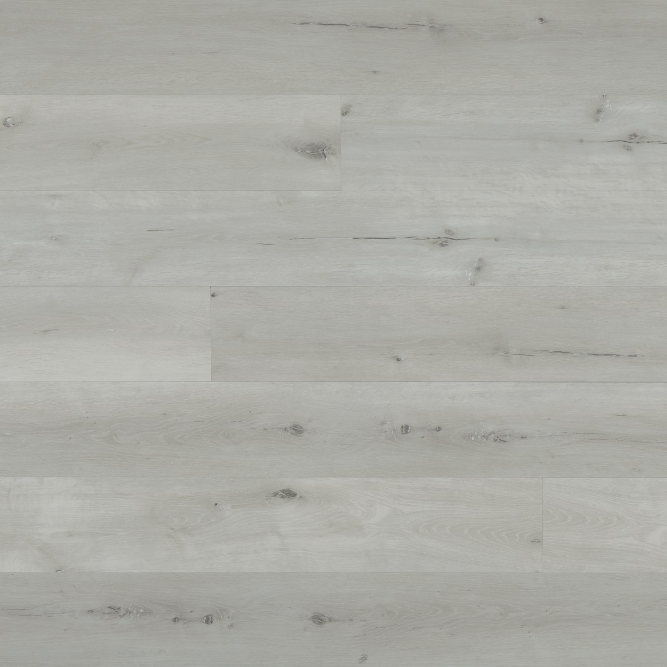 Cassio 7"x48" Luxury SPC Vinyl Flooring in White