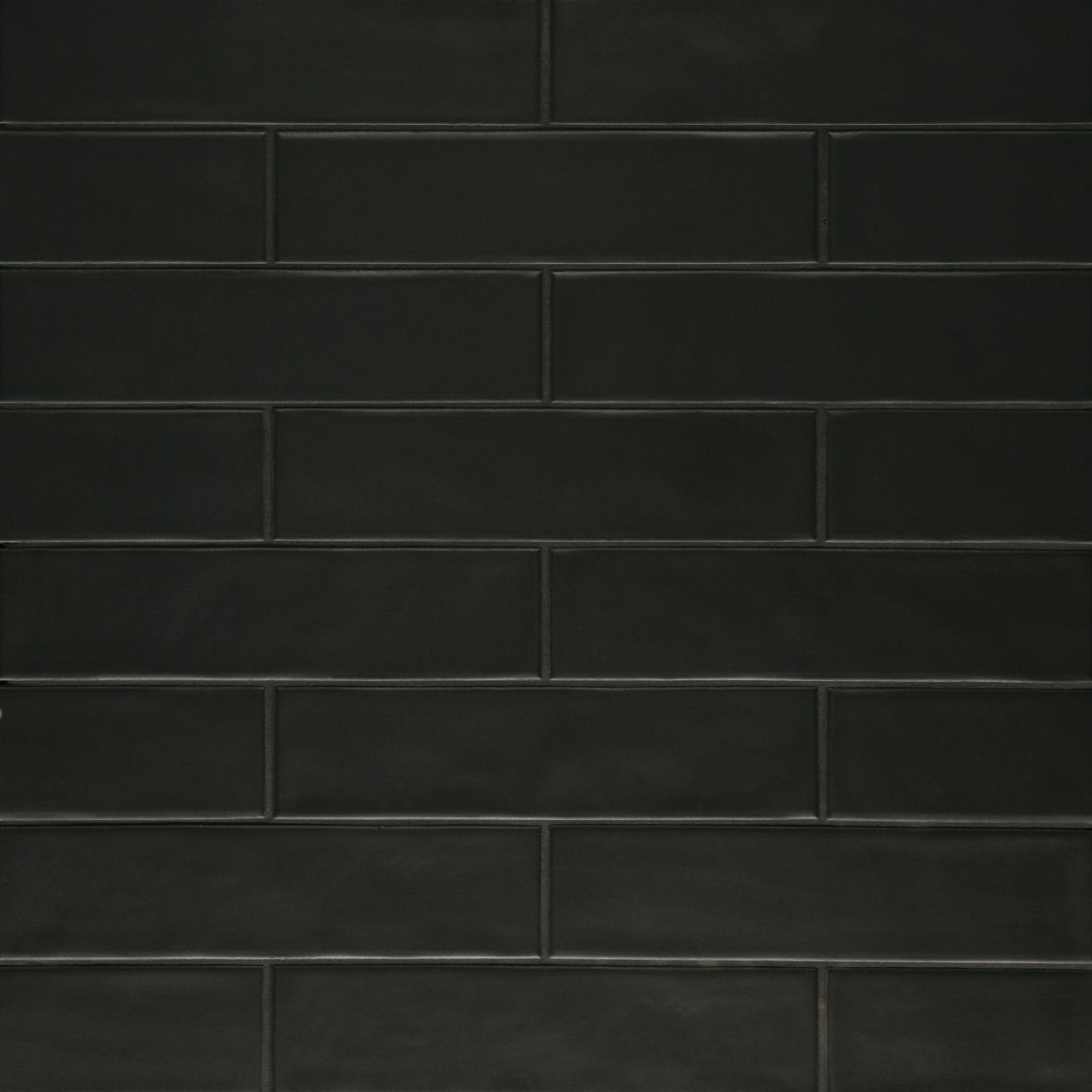 Clara 2.75" x 11" Matte Porcelain Tile in Noir