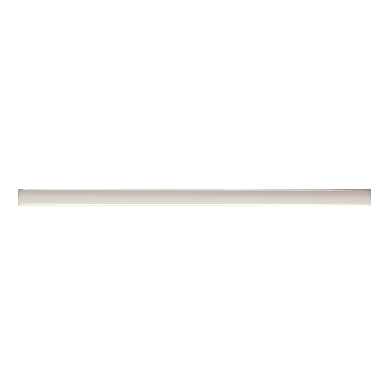 Clara .5" x 12" Glossy Porcelain Jolly Trim in Grey