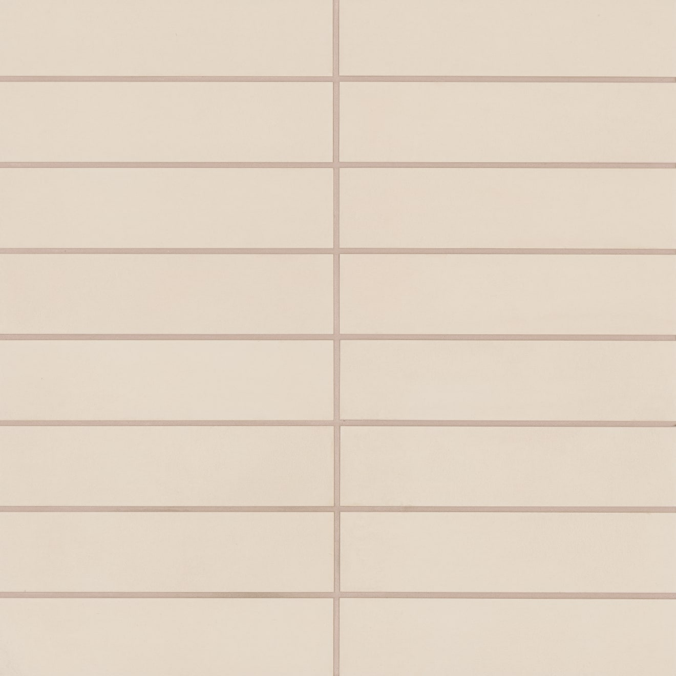 Sahara 3" x 12" Matte Porcelain Tile in White