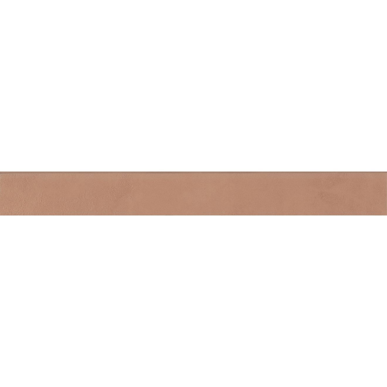 Sahara 3" x 24" Matte Bullnose Porcelain Tile in Cotto