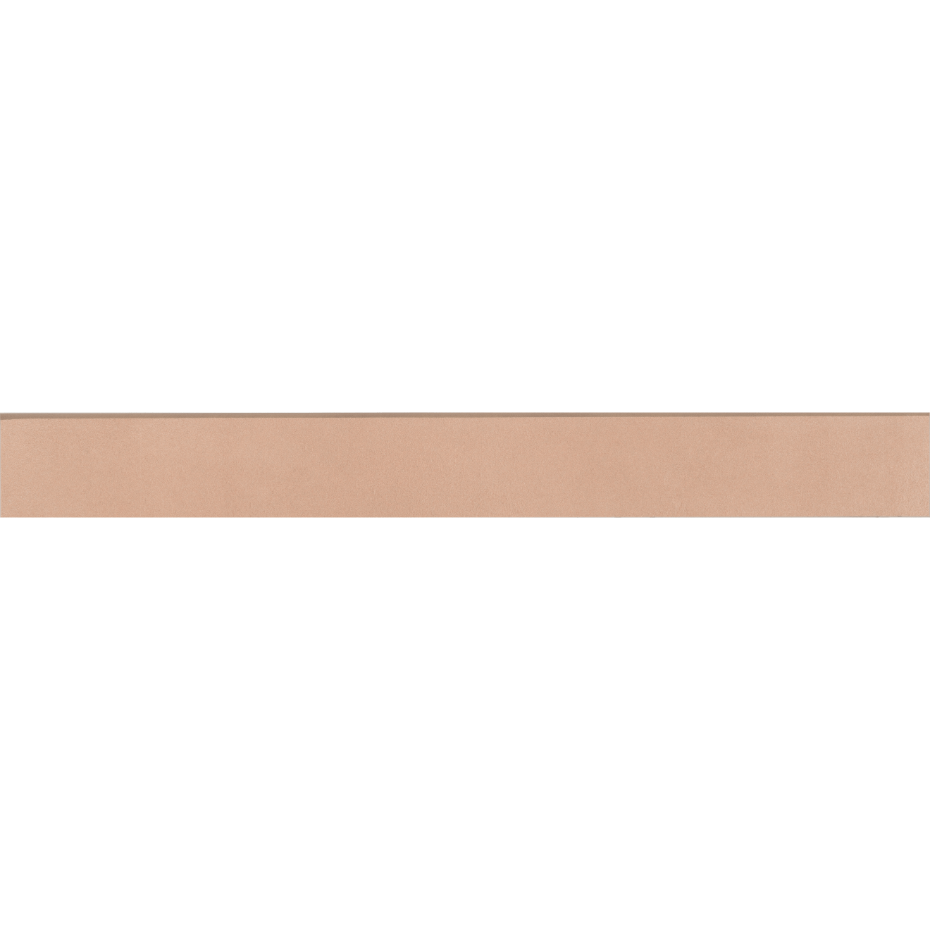 Sahara 3" x 24" Matte Bullnose Porcelain Tile in Rose