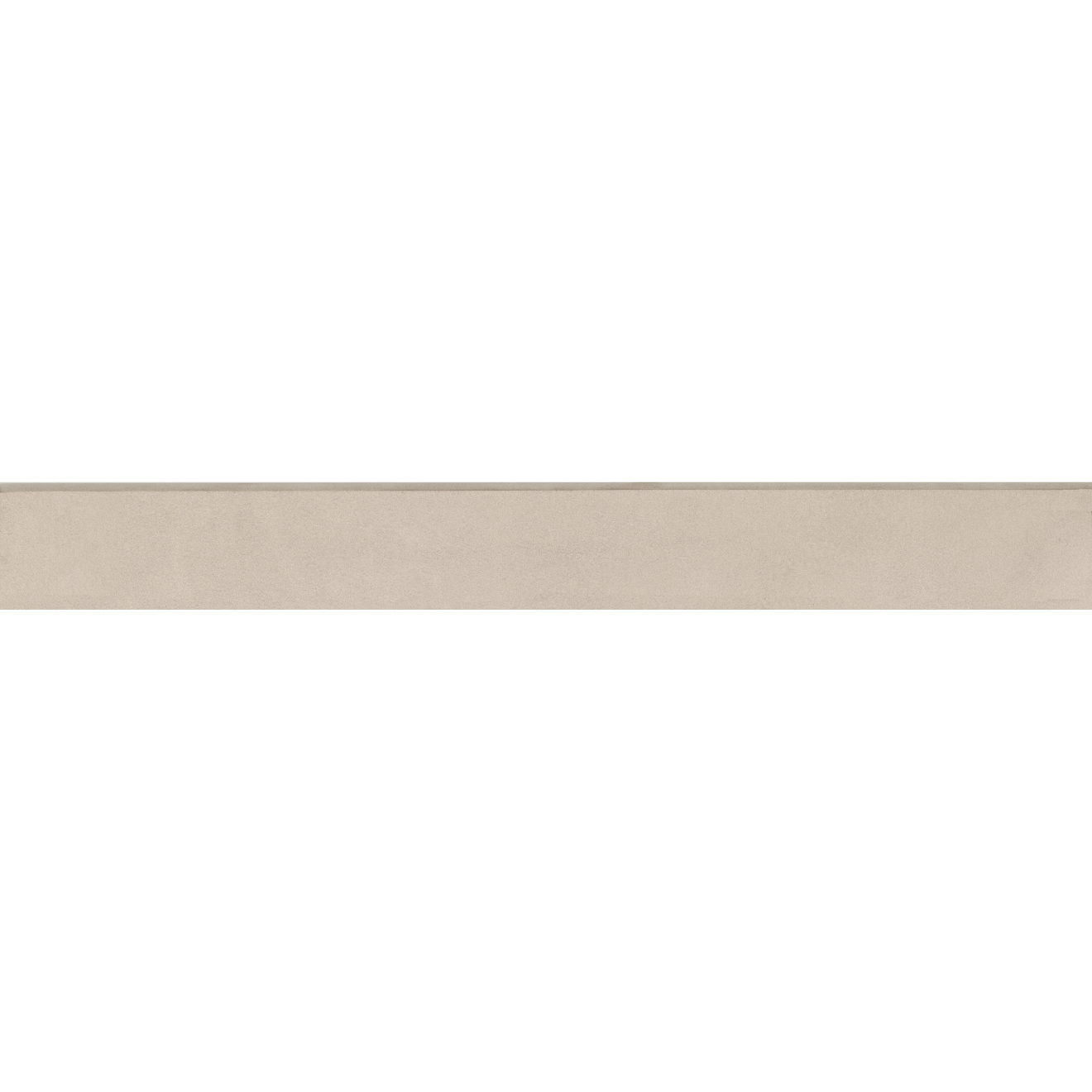 Sahara 3" x 24" Matte Bullnose Porcelain Tile in Ecru