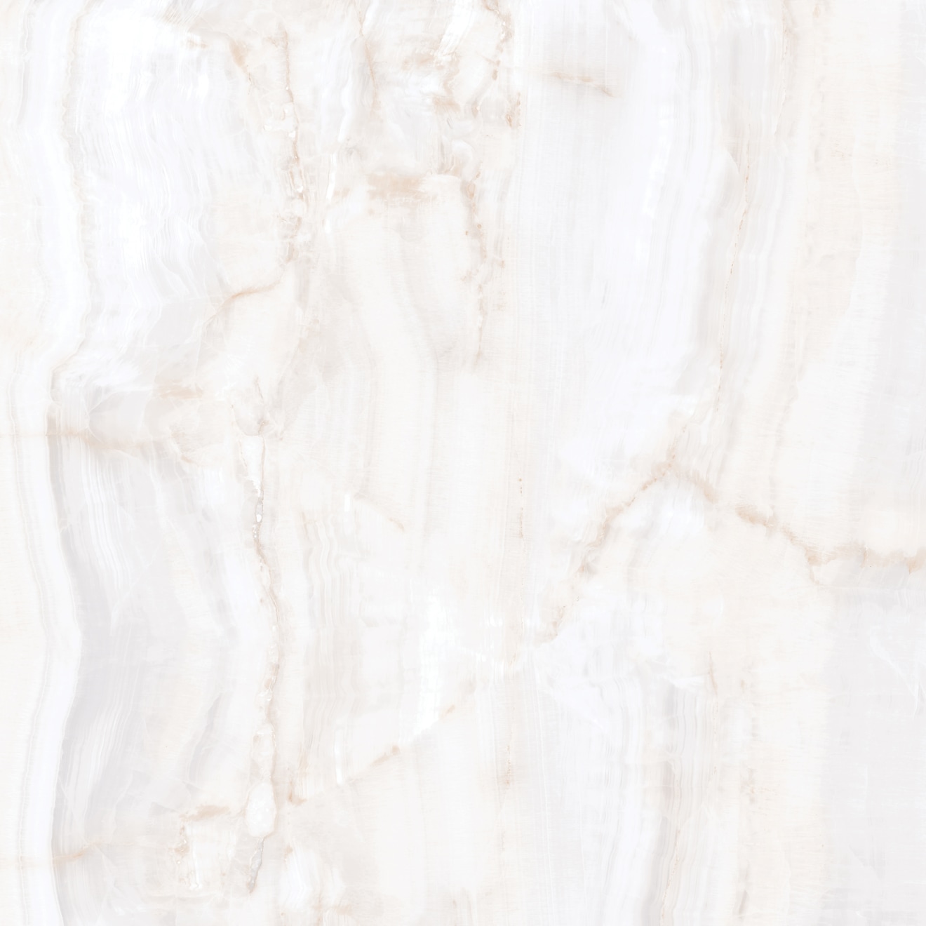 Magnifica Nineteen Forty-Eight 48" x 48" - 8mm Honed Porcelain Tile in Crystal Onyx
