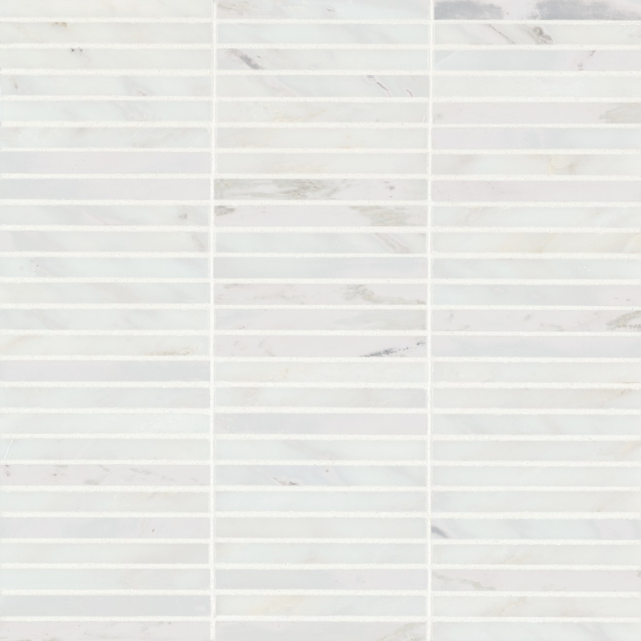 Monet Oriental White Mosaic 3 Honed