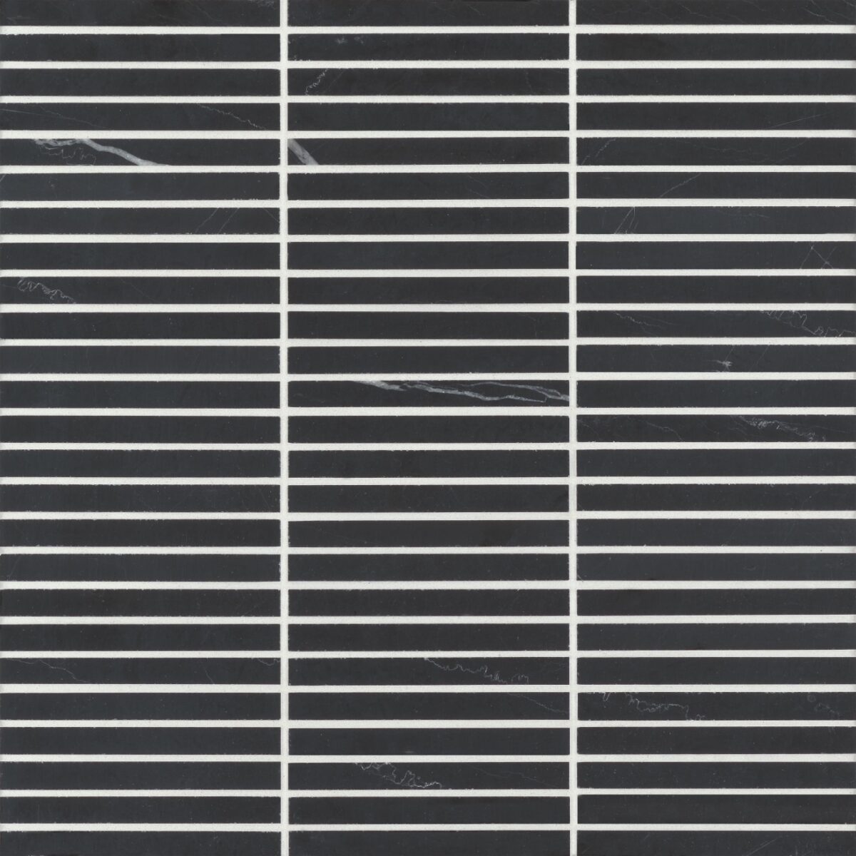 Monet Nero Marquina Mosaic 3 Honed