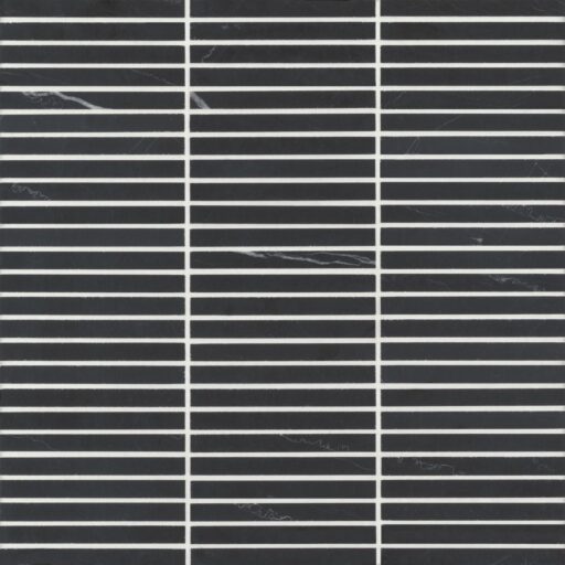 Monet Nero Marquina Mosaic 3 Honed