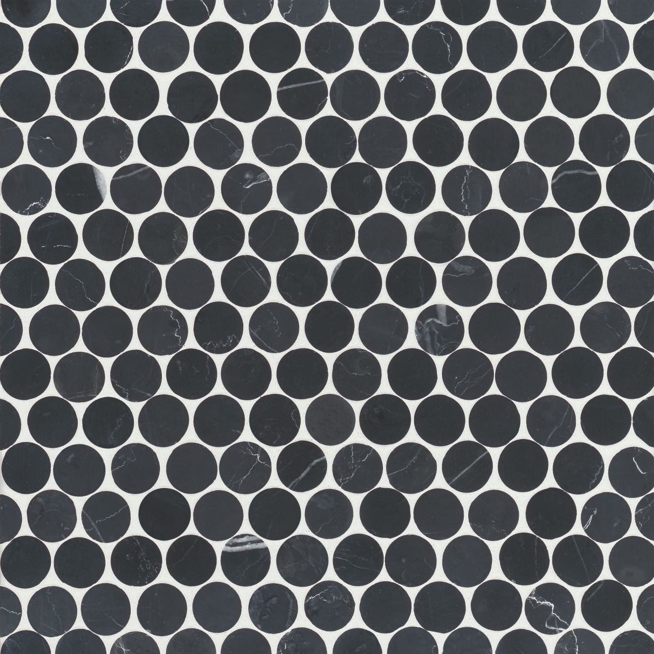 Monet Nero Marquina Mosaic 8 Honed