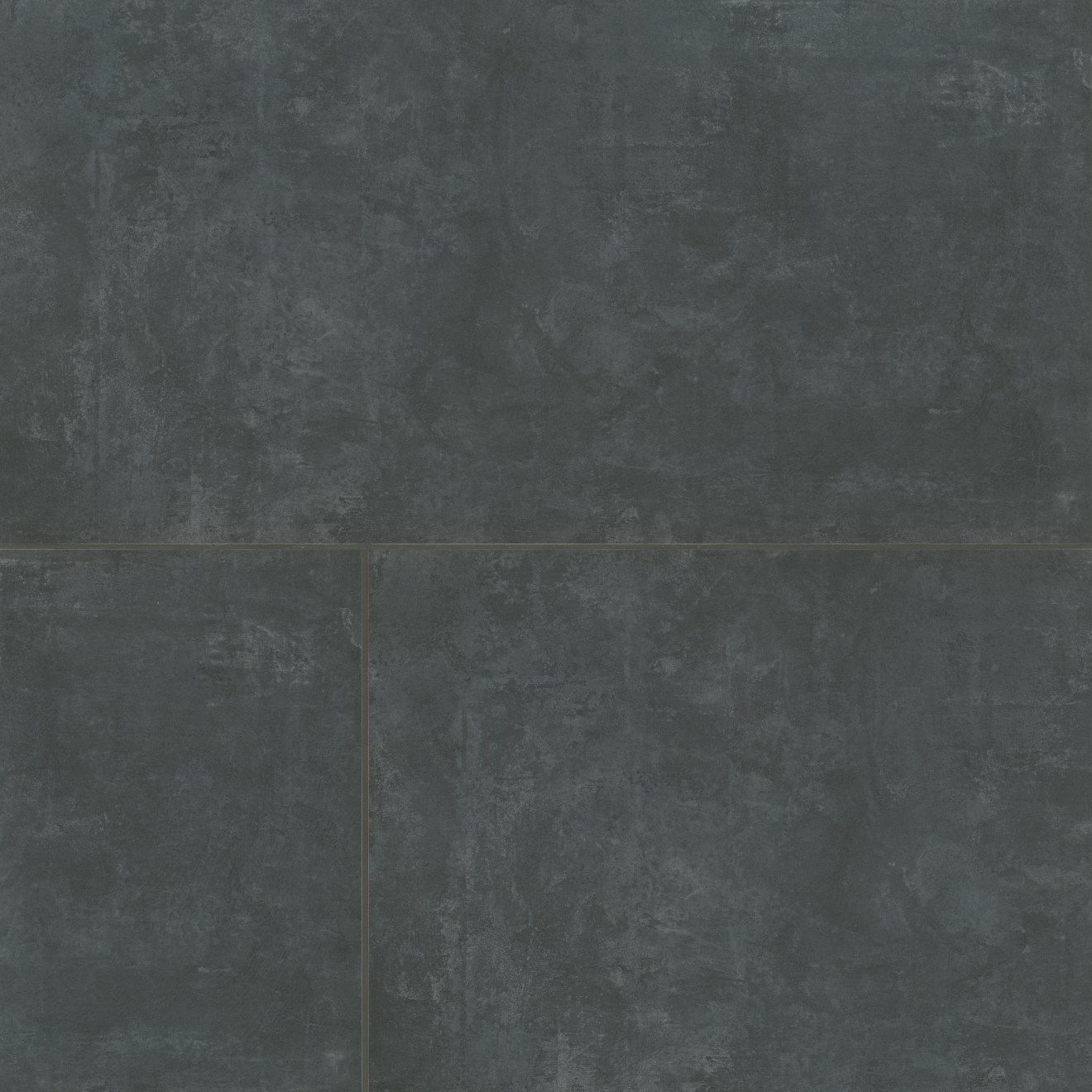 Wave 24" x 48" Honed Porcelain Tile in Coal