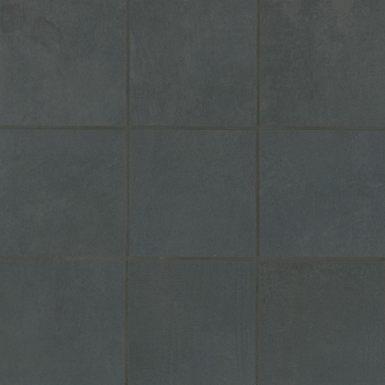 Wave 4" x 4" Honed Porcelain Mosaic Tile in Coal