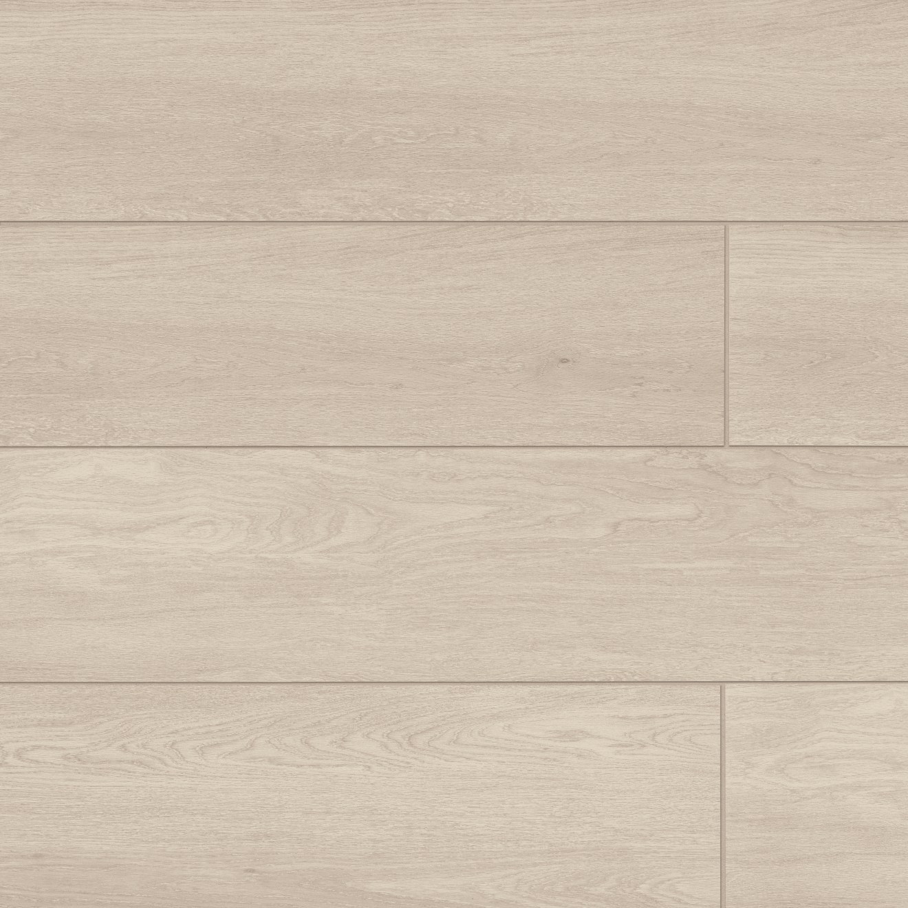Planx 12" x 72" Wood Look Honed Porcelain Tile in Frost
