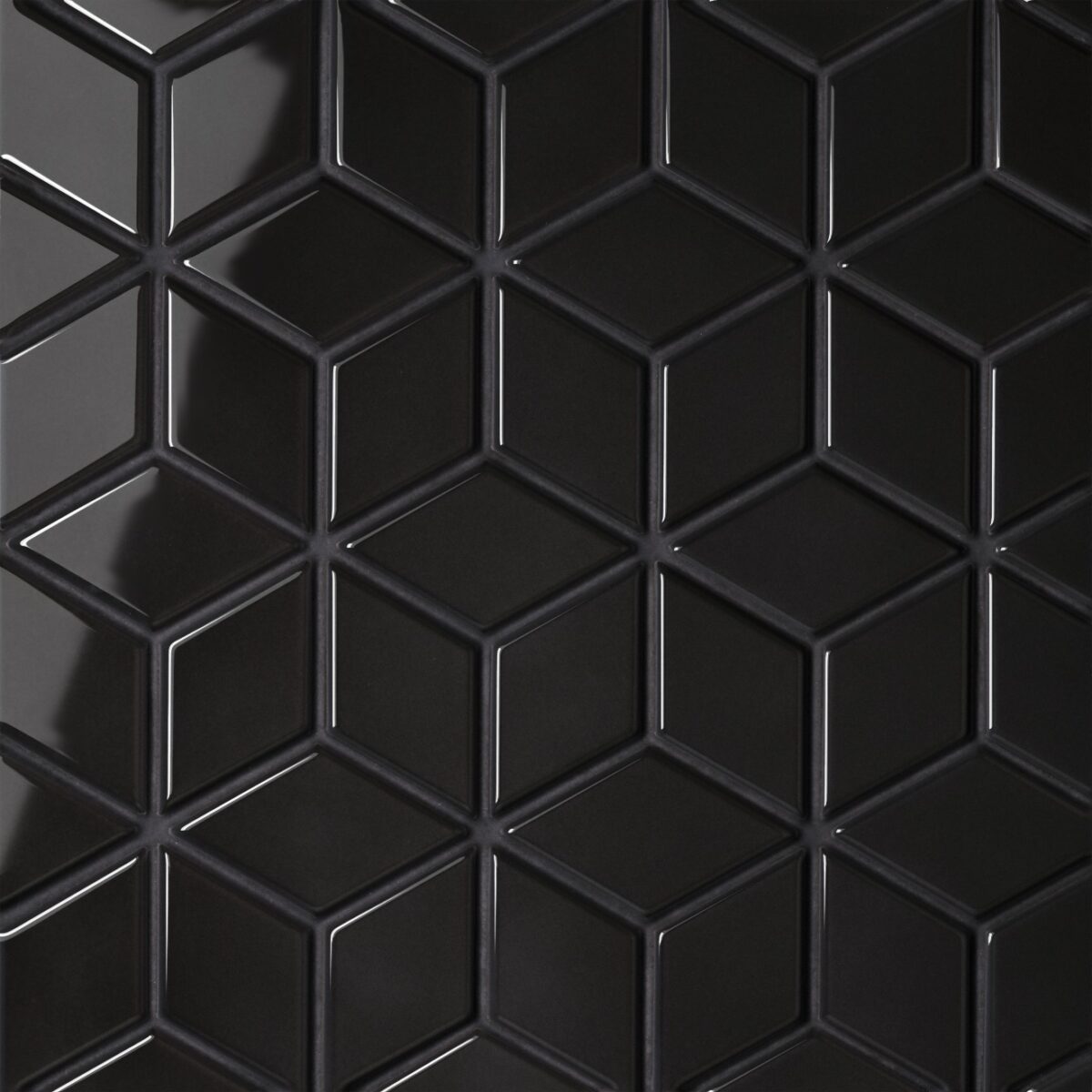 Le Cafe- Diamond Mosaic Black Gloss