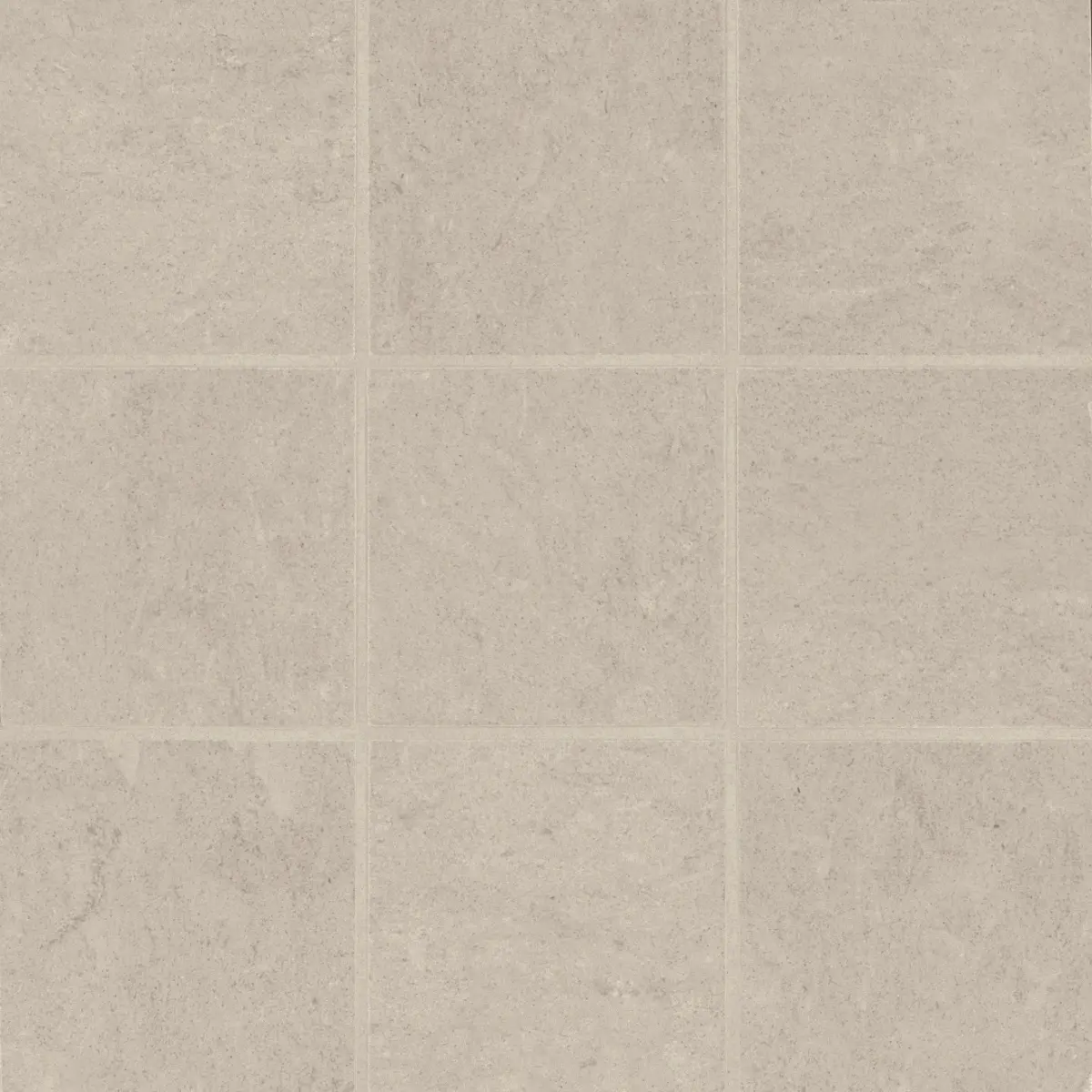 Thaddeus 4" x 4" Matte Porcelain Mosaic Tile in Almond