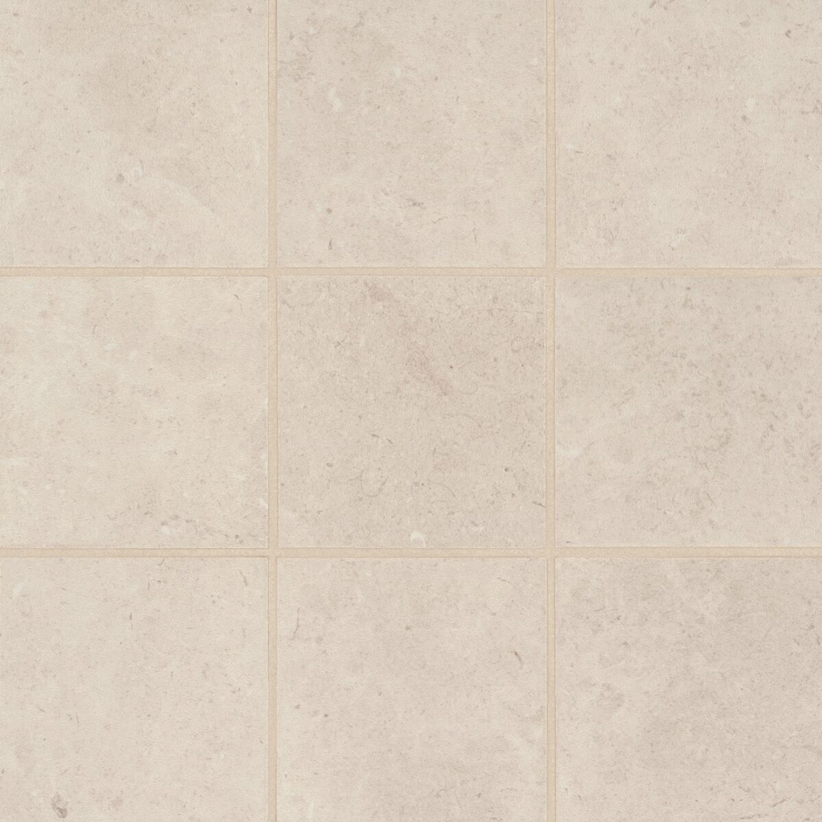 Thaddeus 4" x 4" Matte Porcelain Mosaic Tile in Creme