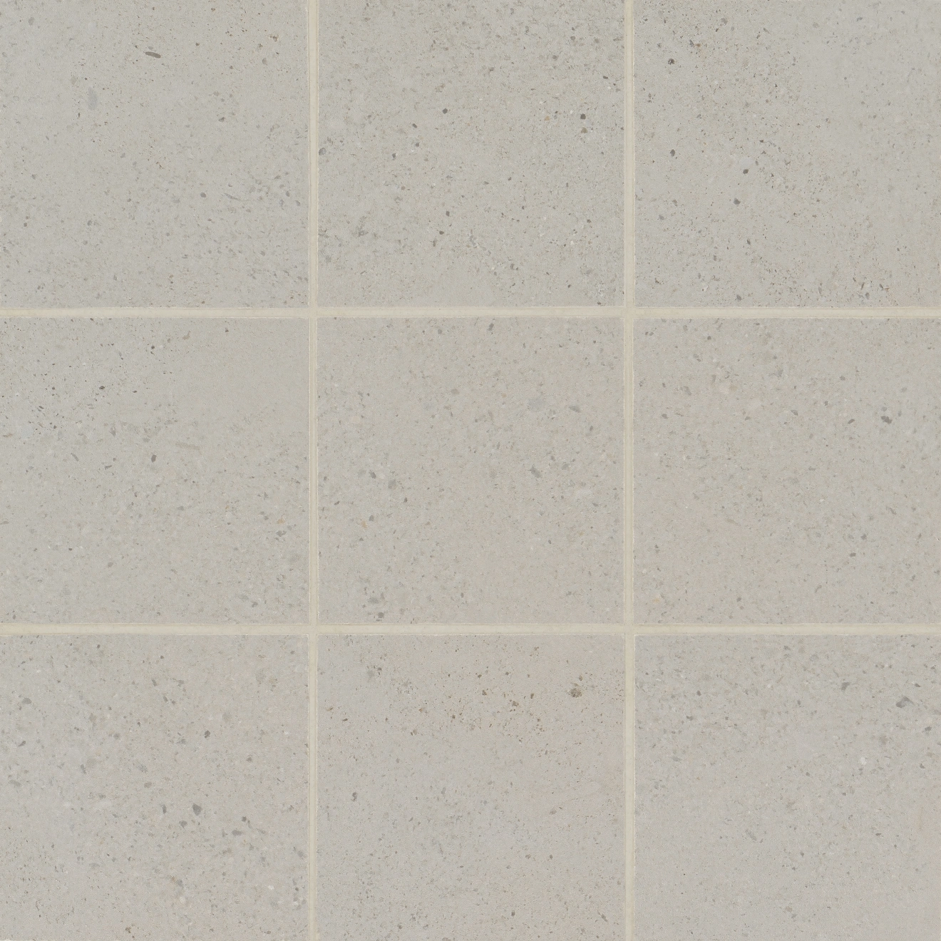 Thaddeus 4" x 4" Matte Porcelain Mosaic Tile in Pearl