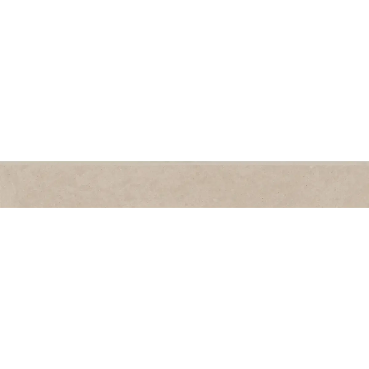 Thaddeus 3" x 24" Matte Porcelain Bullnose Trim in Almond