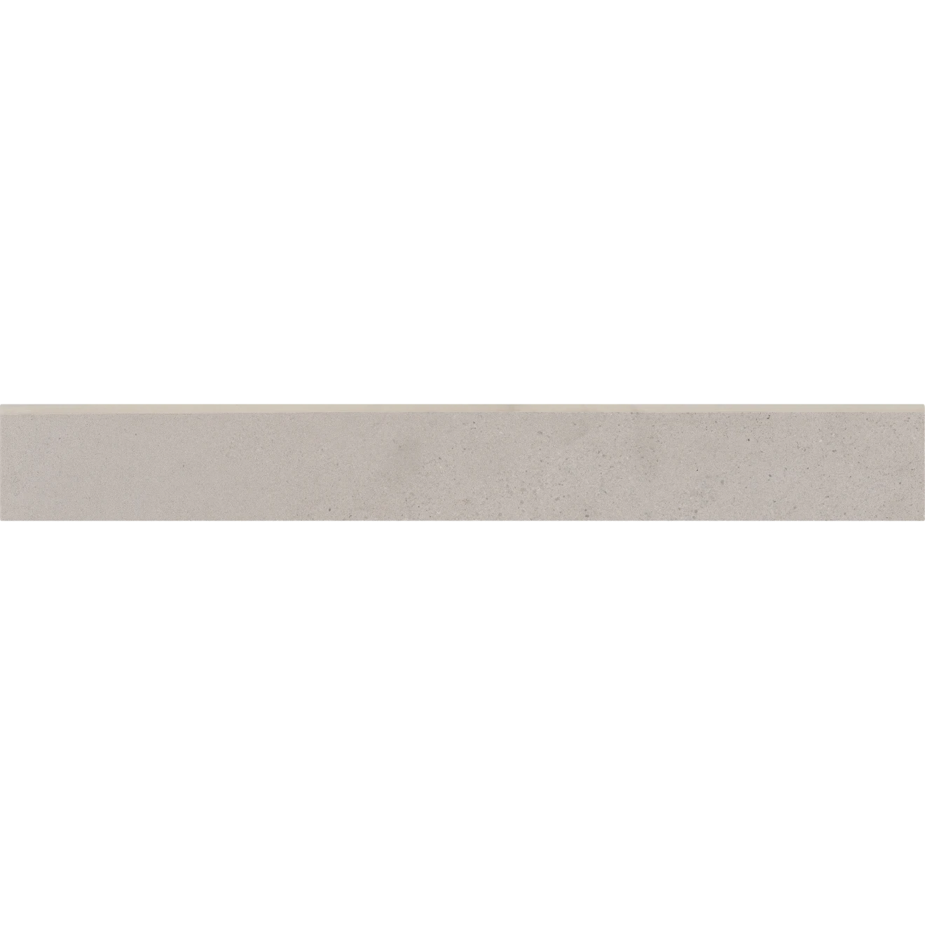 Thaddeus 3" x 24" Matte Porcelain Bullnose Trim in Pearl
