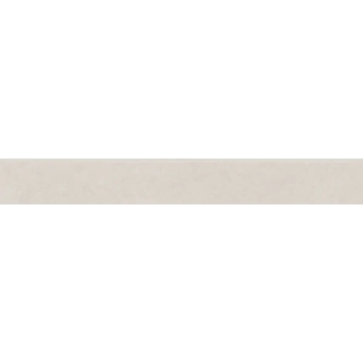 Thaddeus 3" x 24" Matte Porcelain Bullnose Trim in White