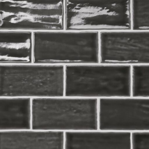 Marin 2.5x5 Wall Tile Black Sea