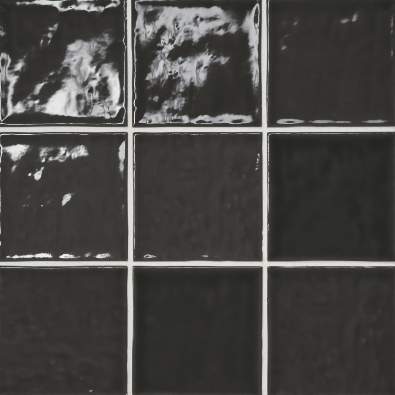 Marin 4x4 Wall Tile Black Sea