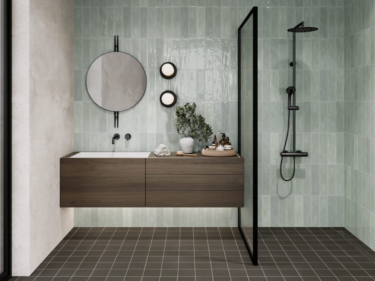 Marin 2.5x10 Wall Tile Aloe Green - Image 2