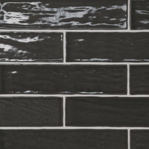 Marin 2.5x10 Wall Tile Black Sea