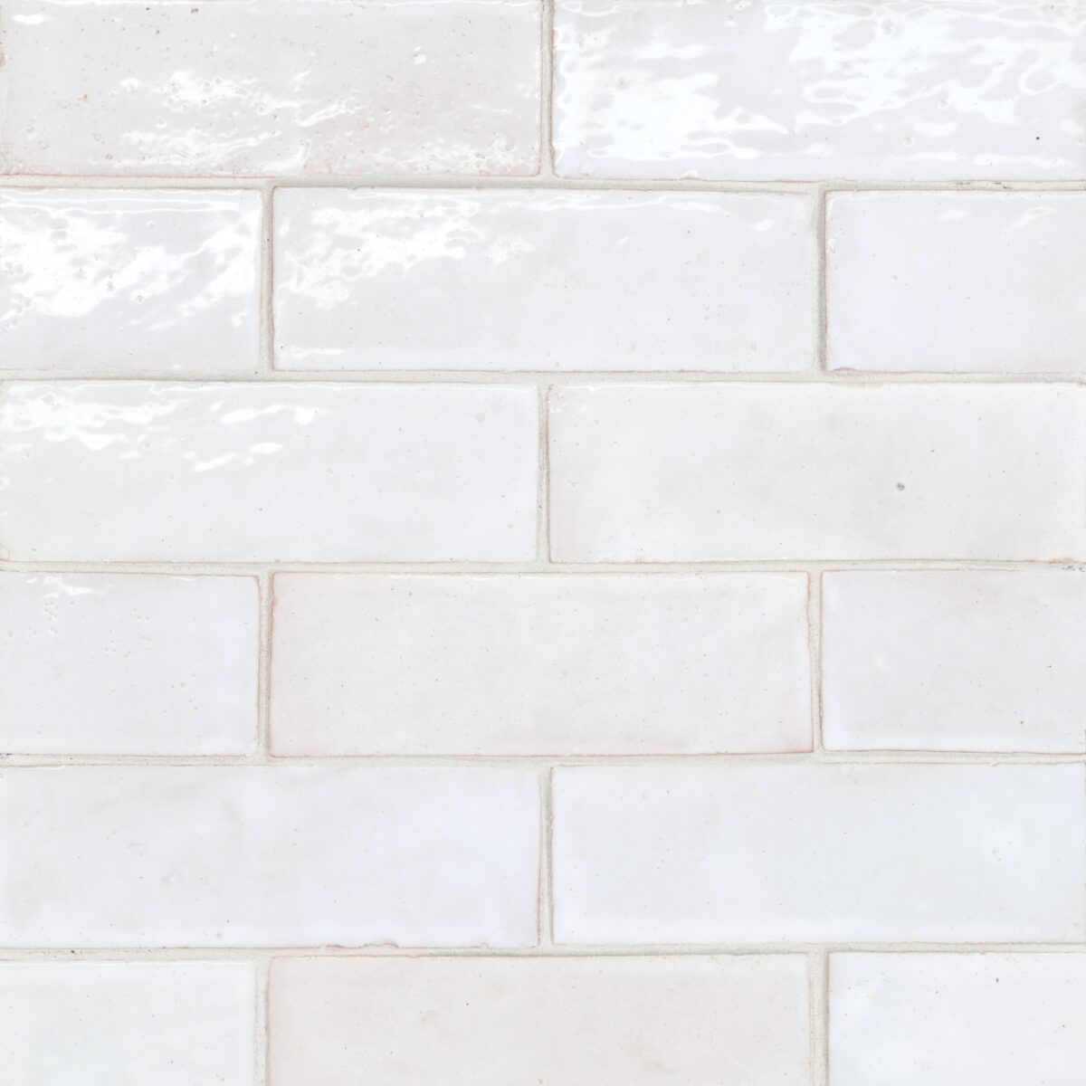 Zagora 2x6 Field Tile Neige Blanc Gloss