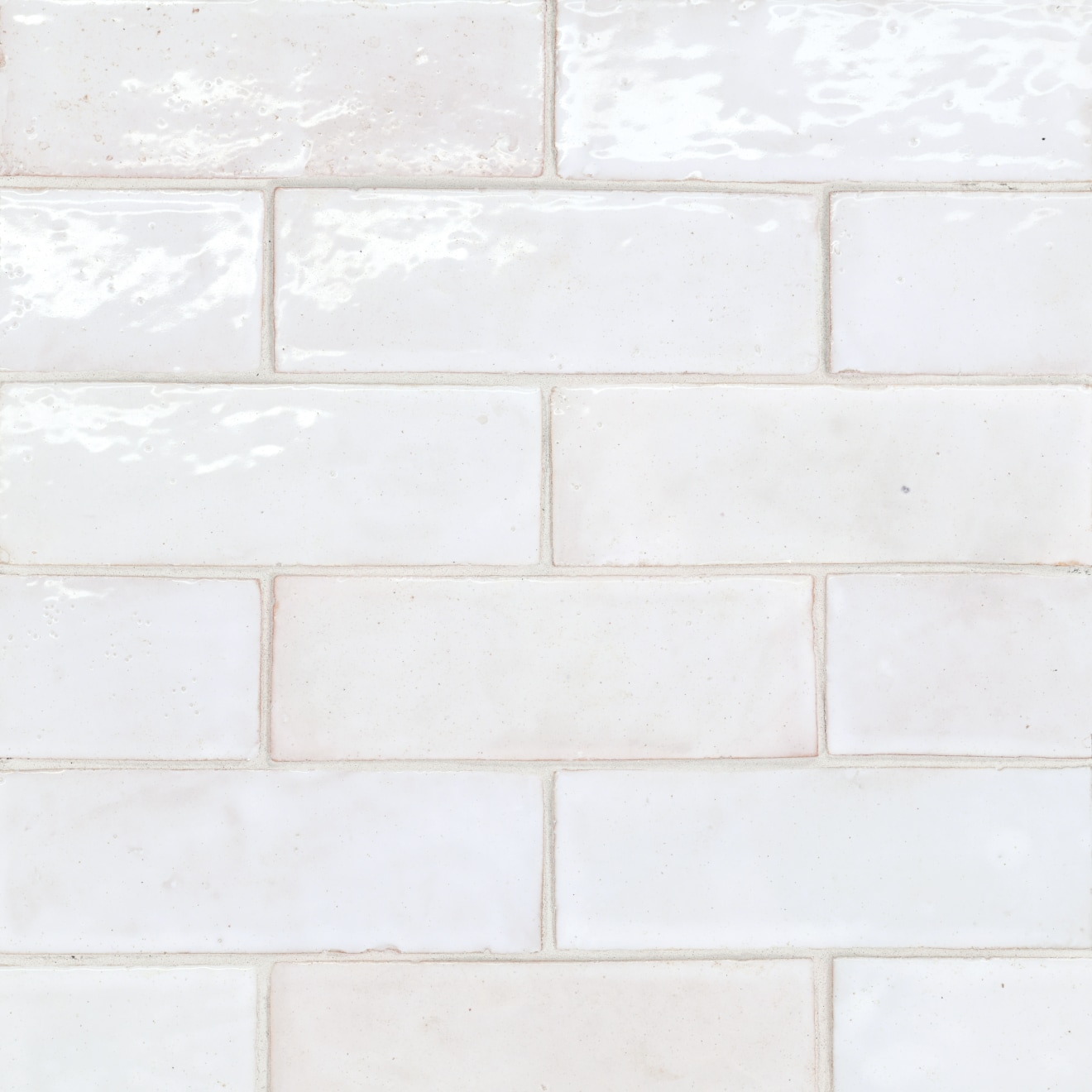 Zagora 2x6 Field Tile Neige Blanc Gloss
