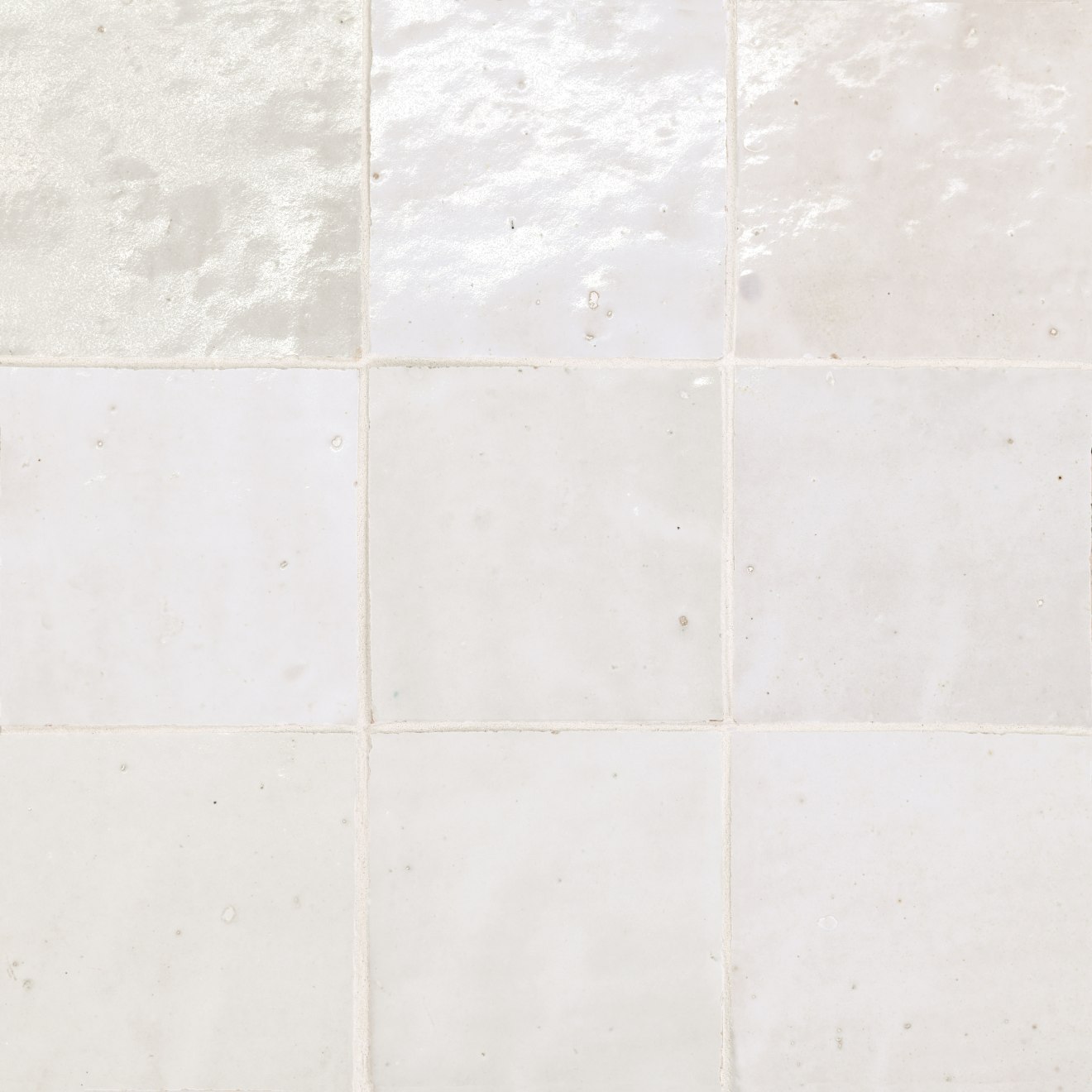 Zagora 4x4 Field Tile Blanc Gloss