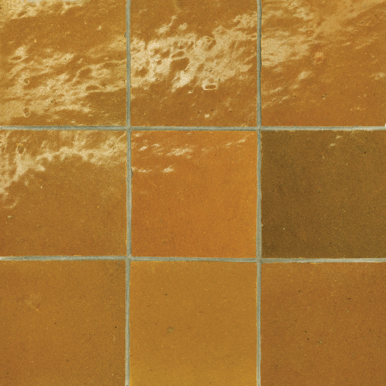 Zagora 4x4 Field Tile Caramel Gloss