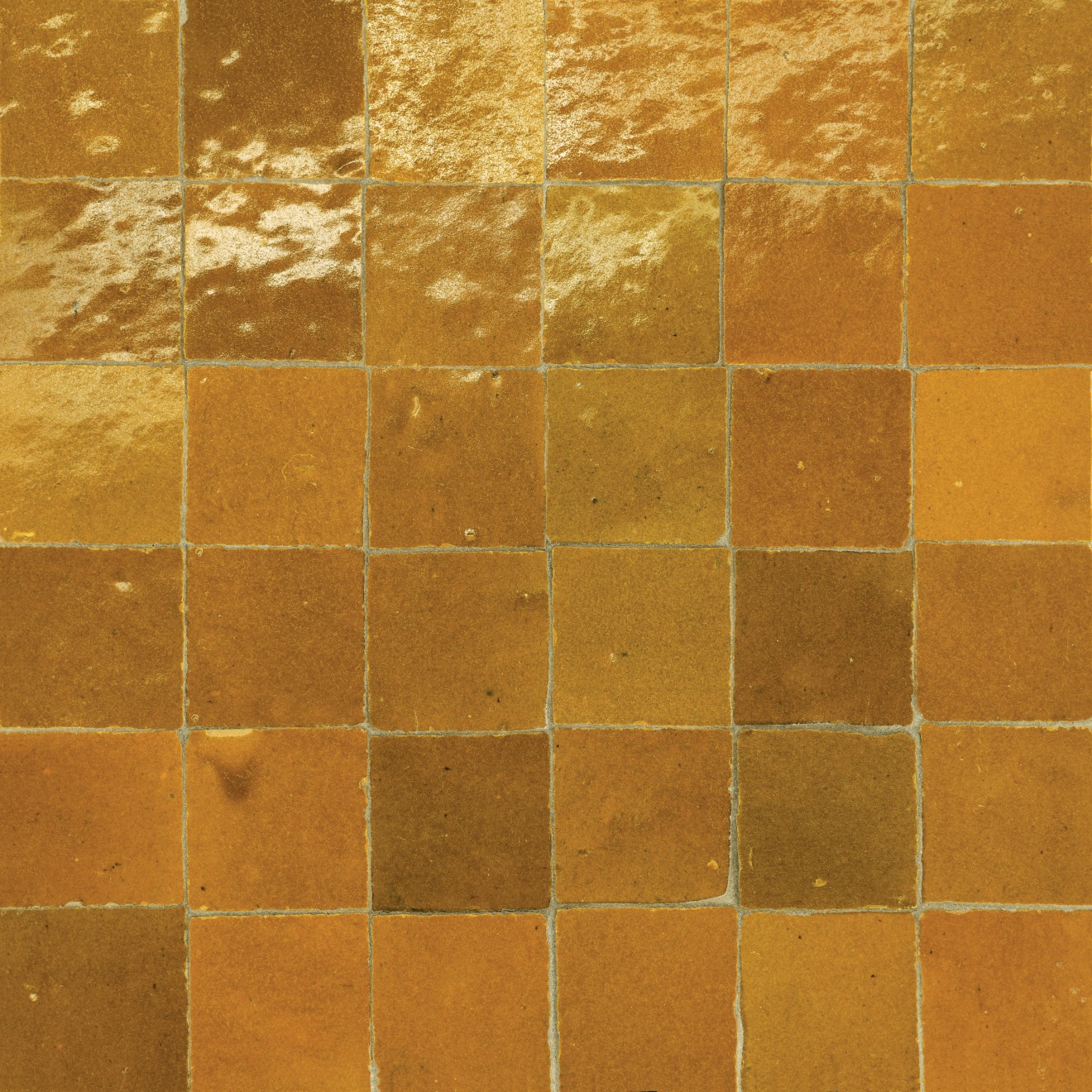 Zagora 2x2 Mosaic Caramel Gloss