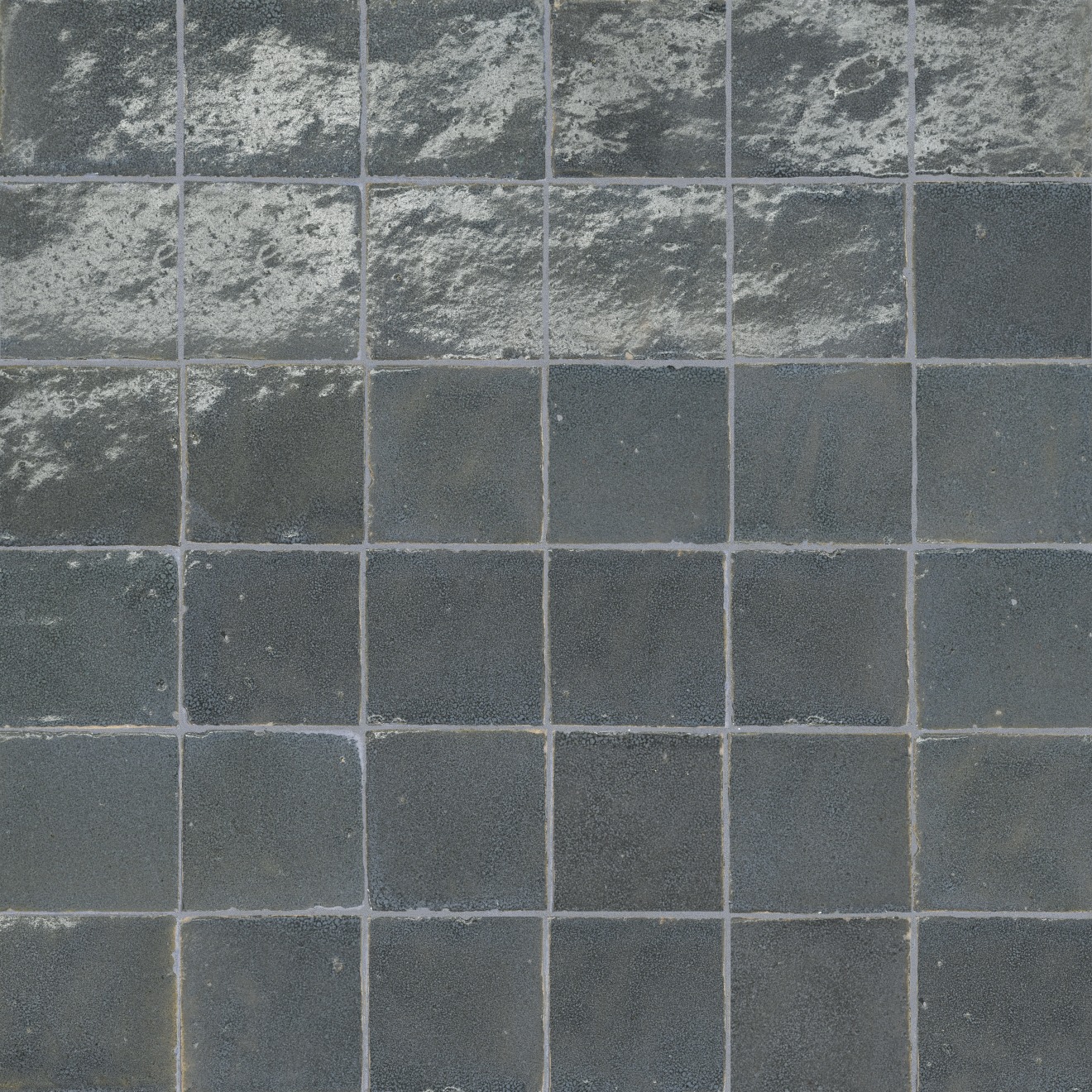 Zagora 2x2 Mosaic Charcoal Gloss