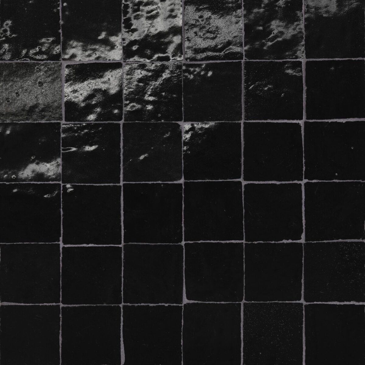 Zagora 2x2 Mosaic Nero Gloss