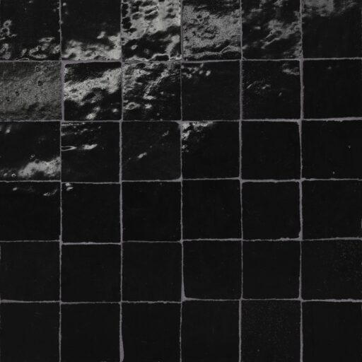 Zagora 2x2 Mosaic Nero Gloss