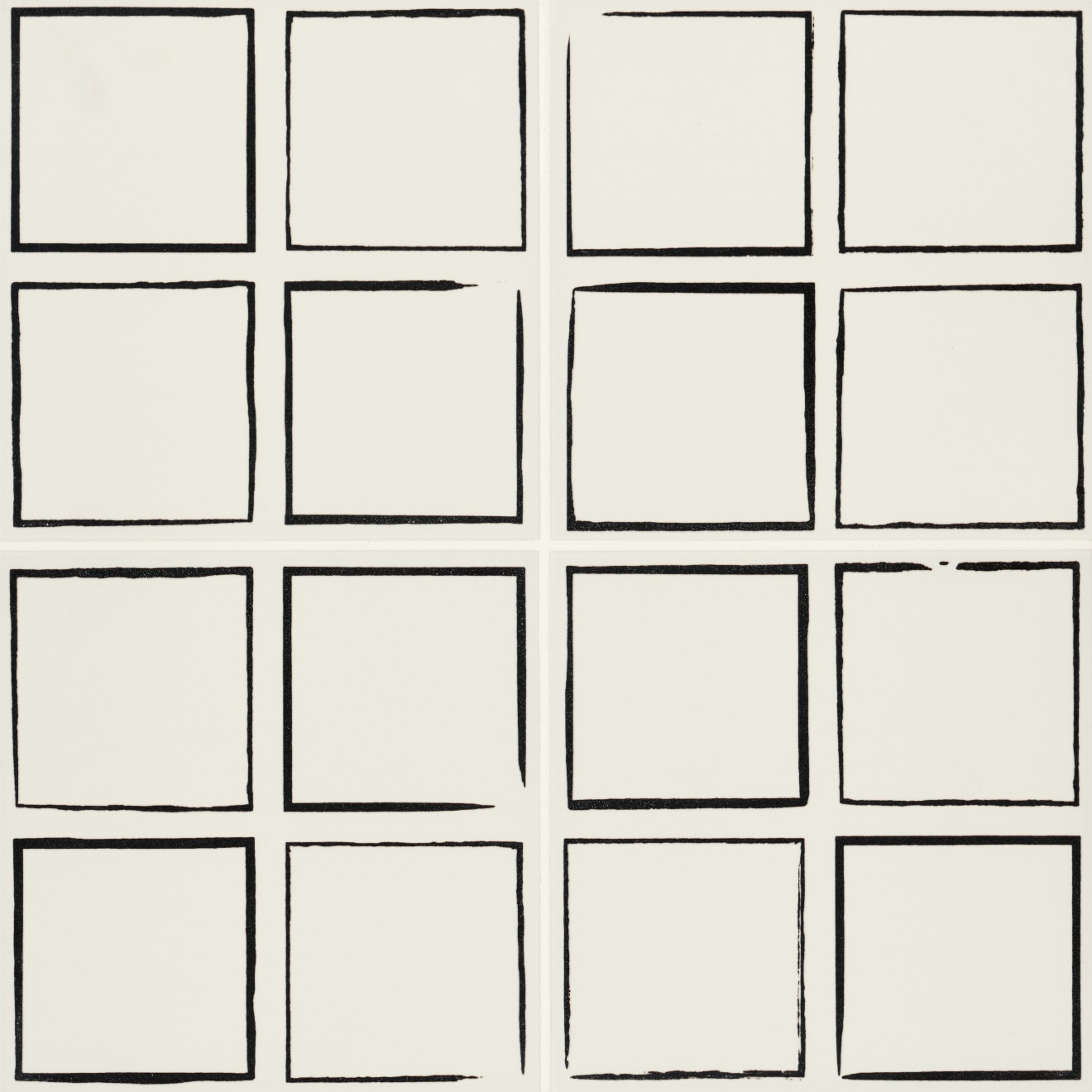 Rothko 9x9 Square Sketch Field Tile Matte