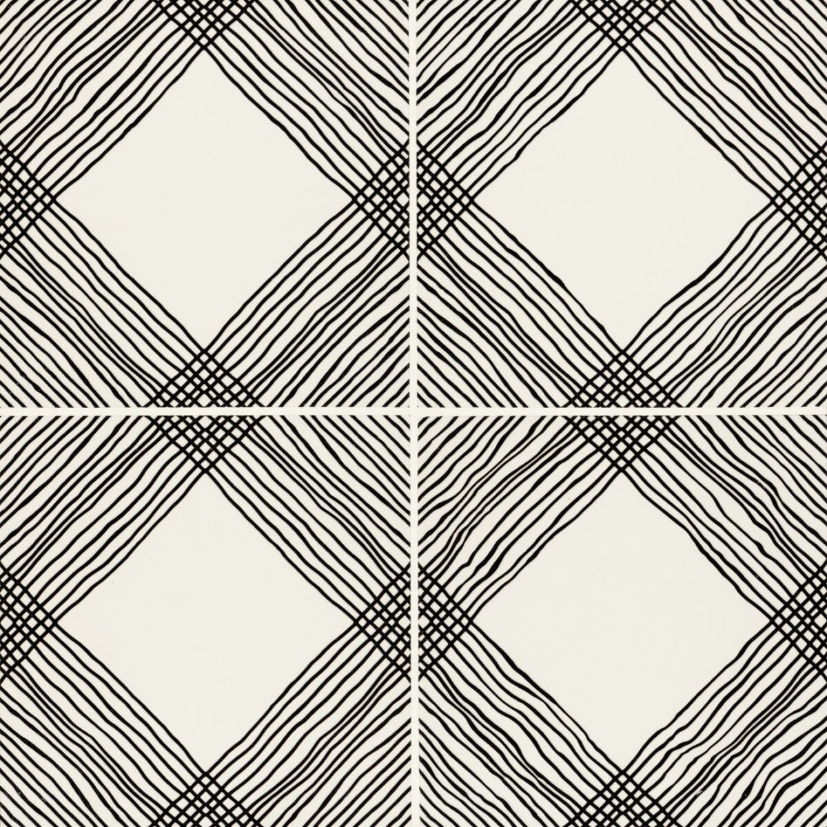 Rothko 9x9 Linear Squares Field Tile Matte