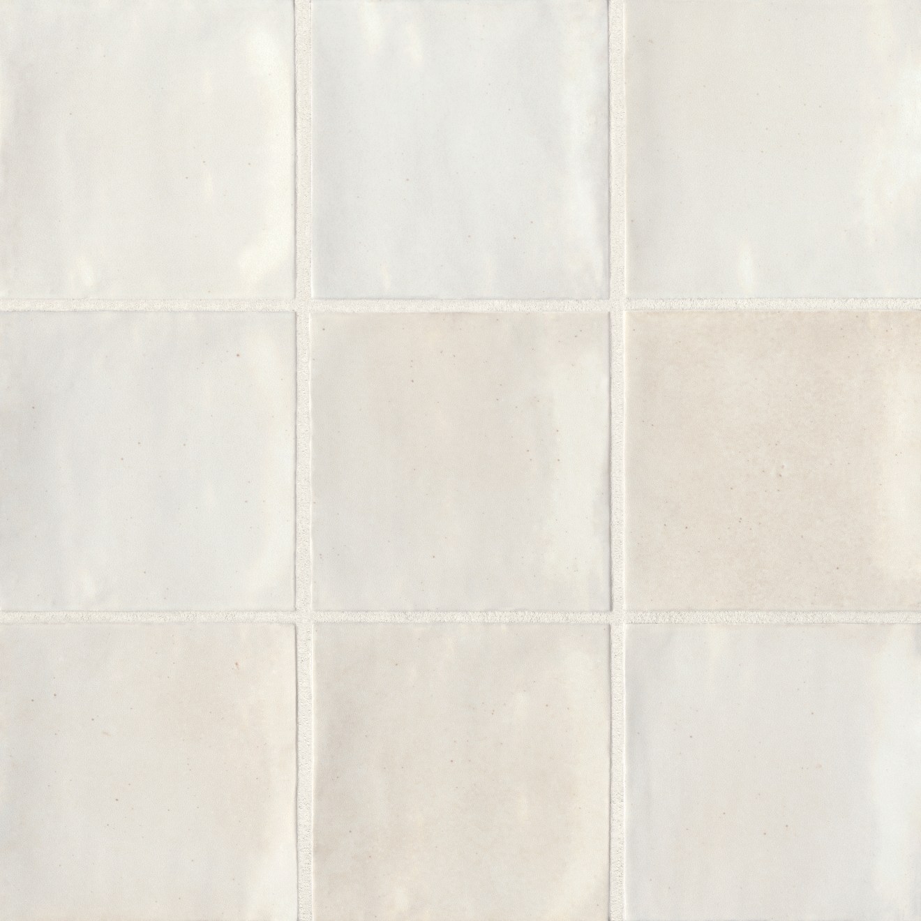 Celine 4x4 Field Tile White Gloss