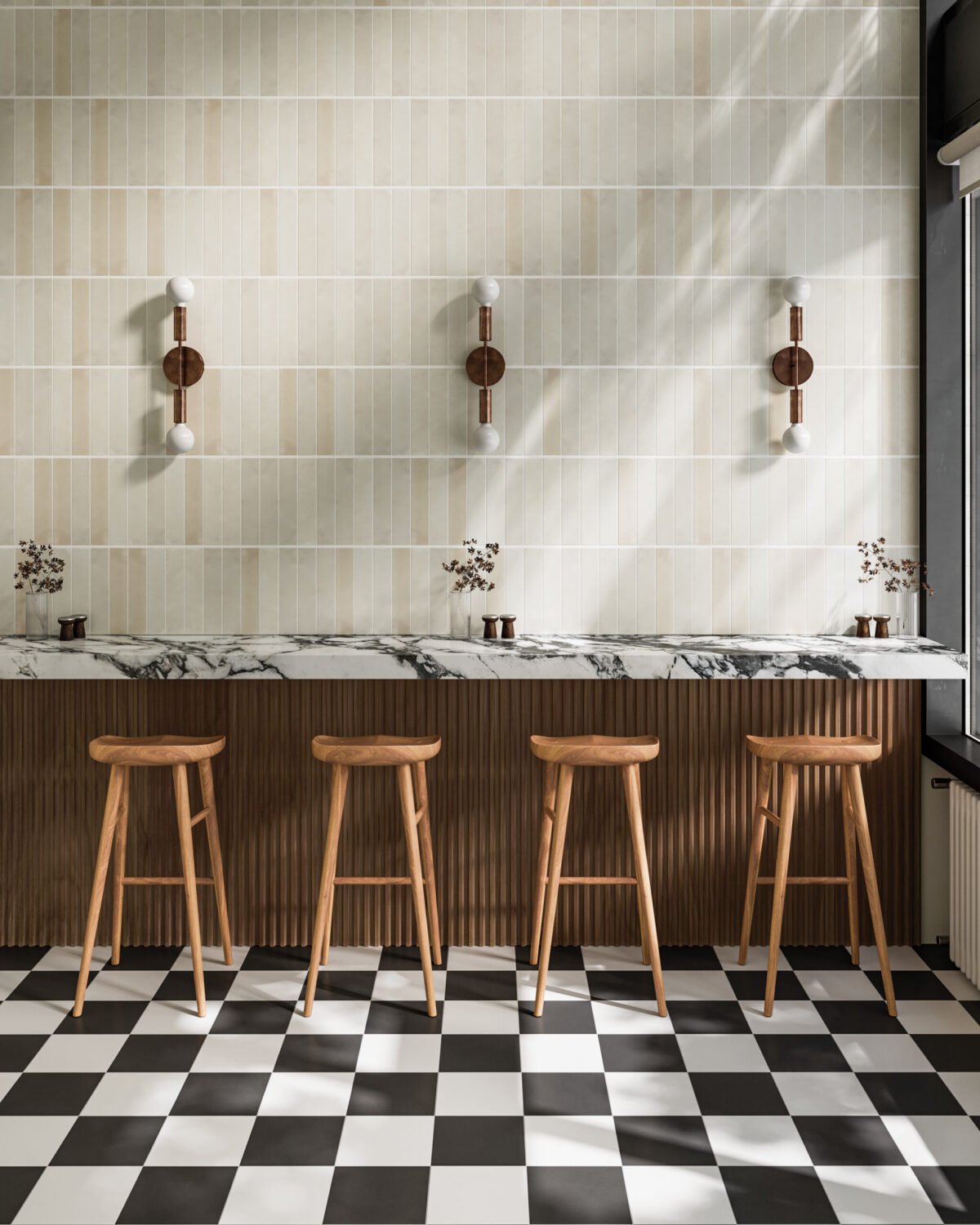 Celine 2.5x12 Field Tile White Gloss - Image 2