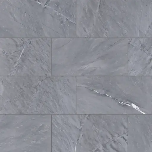 Prati 12" x 24" Polished Field Tile in Breccia Grey