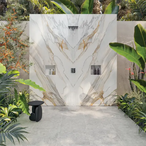 Lanai 24" x 24" Matte R11 Anti-Slip Rated Porcelain Paver in Dark Grey - Image 2