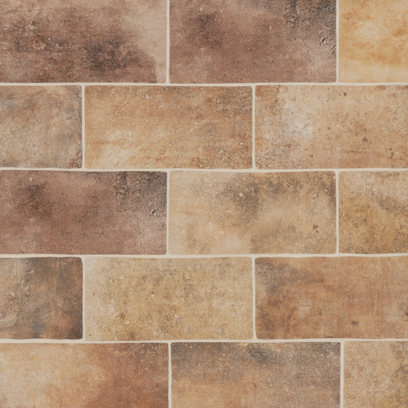 Montana 5x10 Brick Field Tile Matte Yellowstone