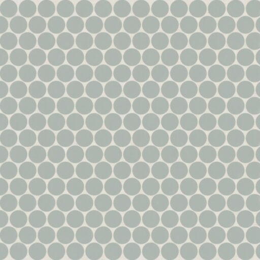 Marin 3/4 inch Penny Mosaic Matte Aloe Green