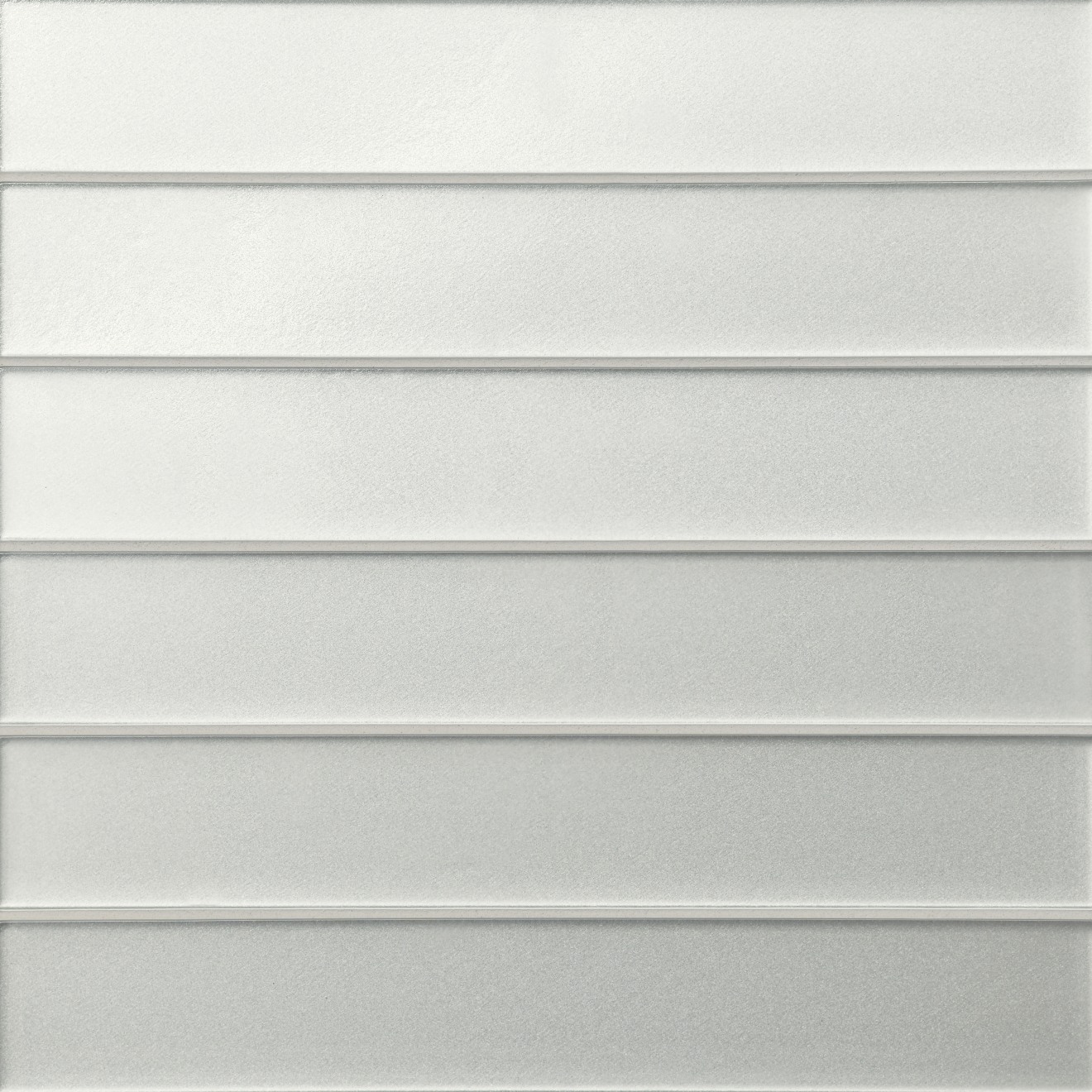 Kaikos 2x12 Glass Field Tile Matte Pearl