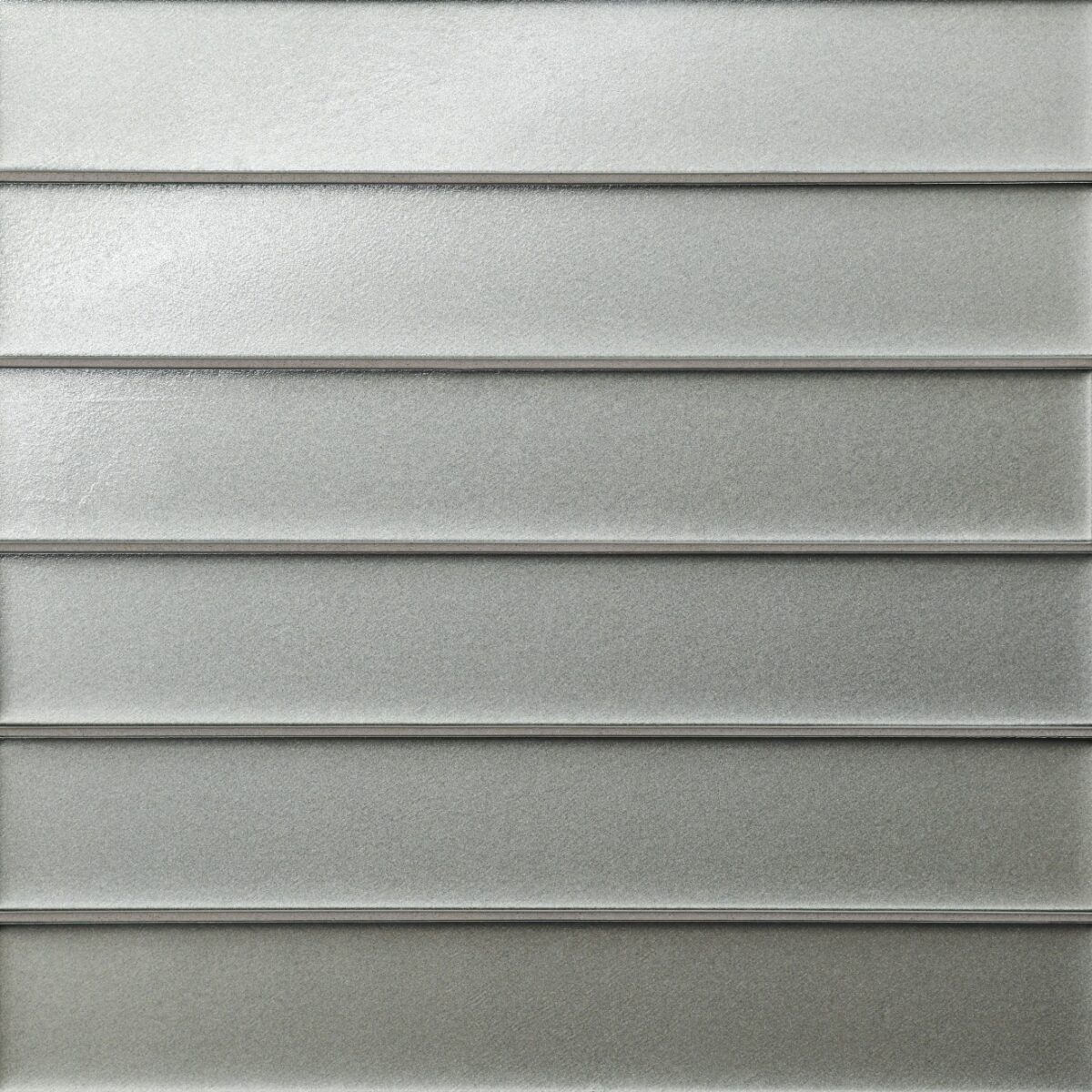 Kaikos 2x12 Glass Field Tile Matte Gray