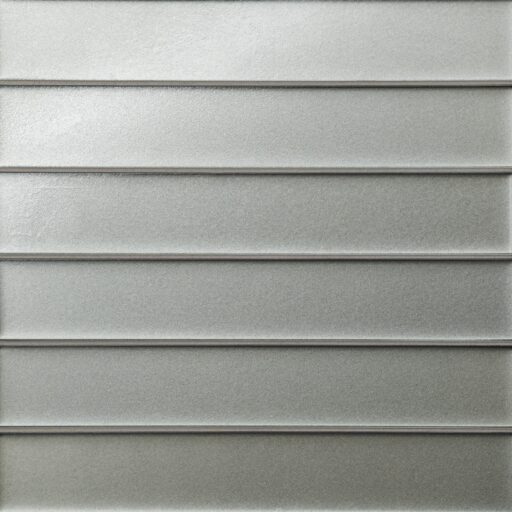 Kaikos 2x12 Glass Field Tile Matte Gray