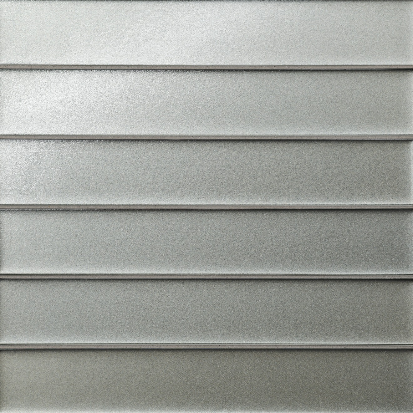 Kaikos 2x12 Glass Field Tile Matte Gray