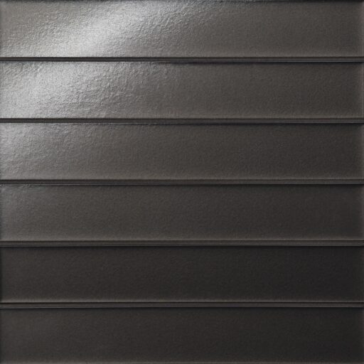 Kaikos 2x12 Glass Field Tile Matte Brown